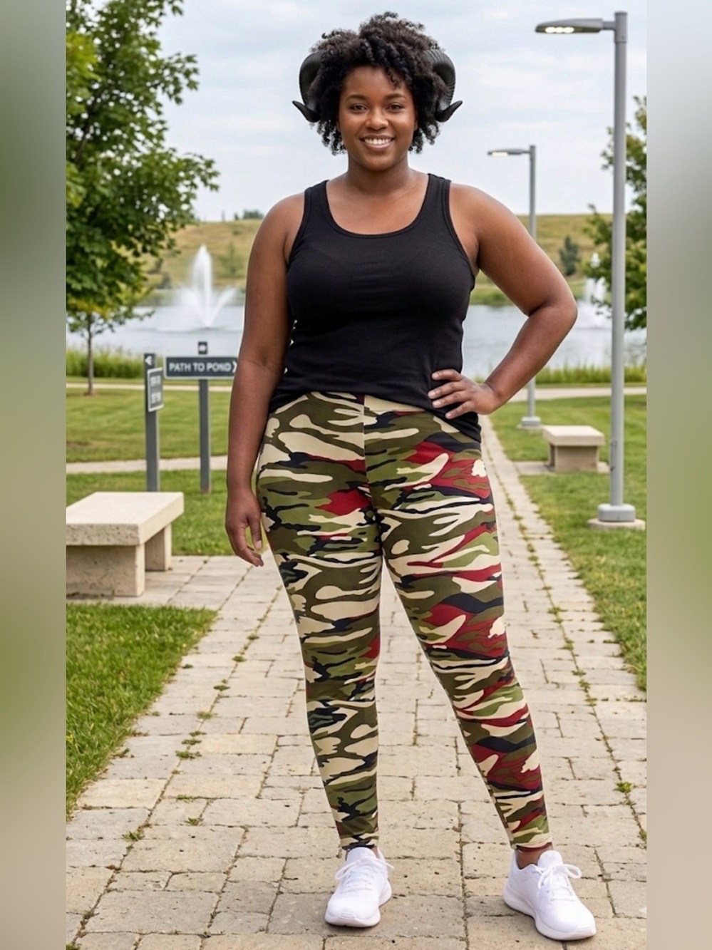 🆓 FREE 🌟 or $10- Camouflage Print Leggings / Lounge Pants